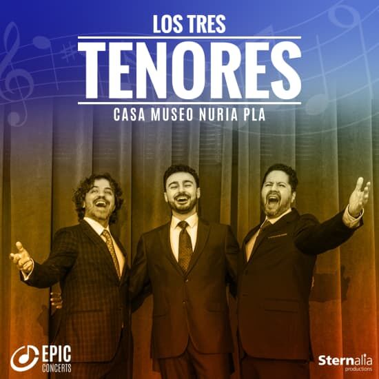 Concierto tributo a Los Tres Tenores en Casa Museo NURIA PLA
