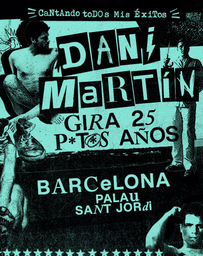 Dani Martín en Palau Sant Jordi