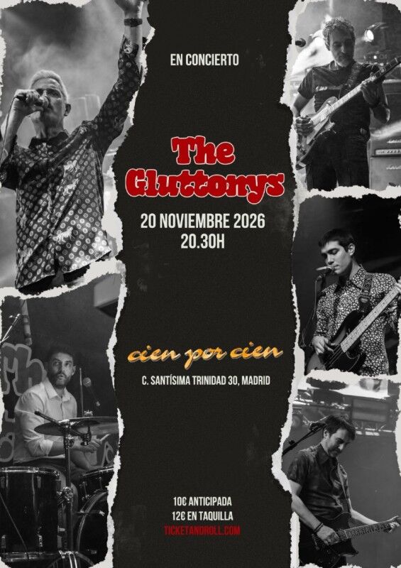 The Gluttonys en el CIEN x CIEN!!