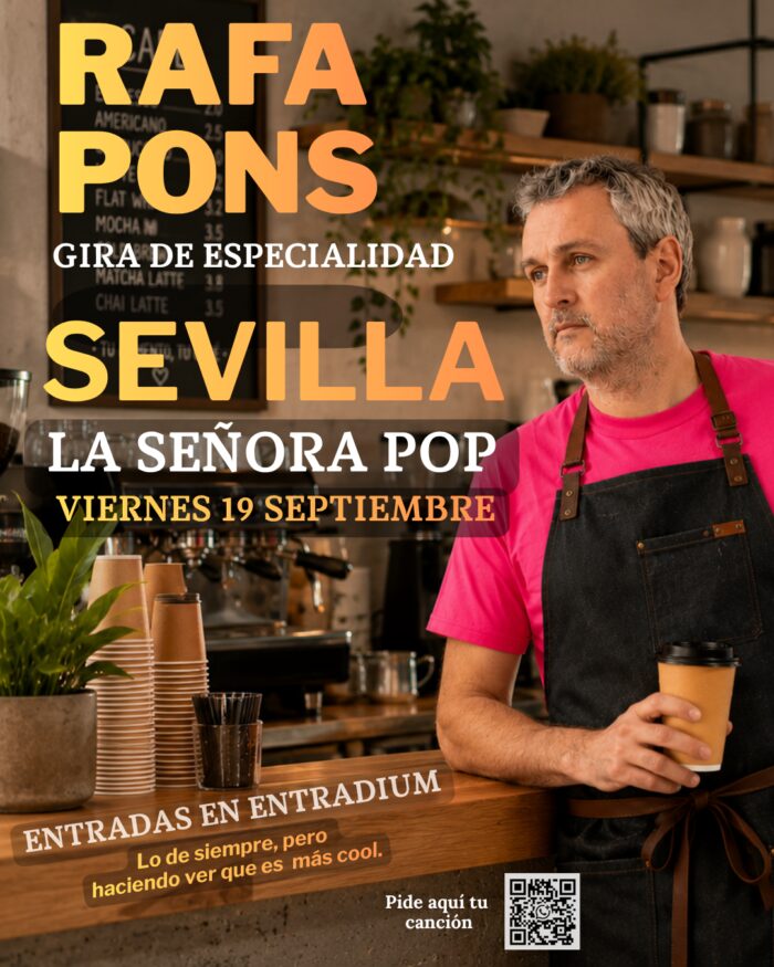 Rafa Pons — concierto en España