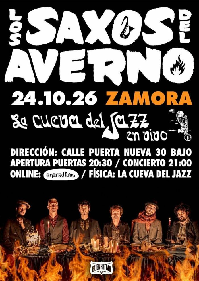 Los Saxos del Averno en La Cueva del Jazz