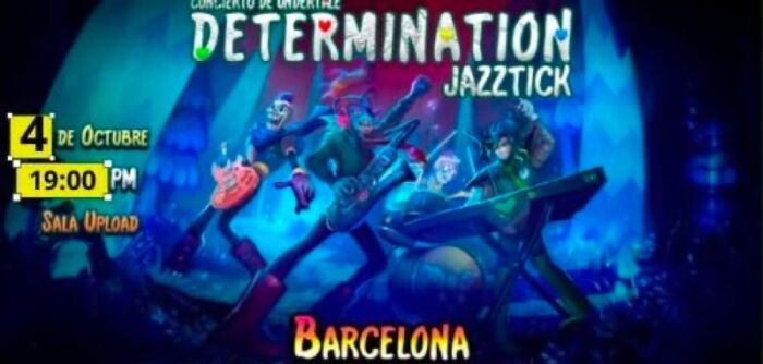 Jazztick Concierto Determination en Barcelona