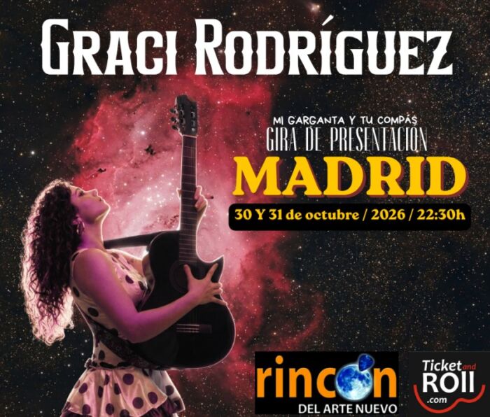 GRACI RODRÍGUEZ EN CONCIERTO en EL RINCÓN DEL ARTE NUEVO