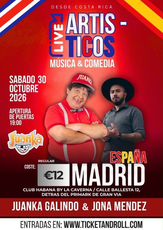 Artis-ticos música y comedia