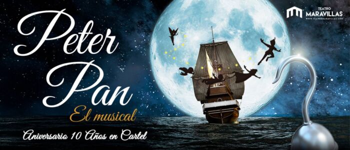 Peter Pan el musical en Teatro Maravillas