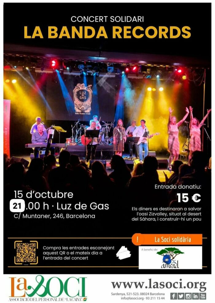 Concert solidari LA BANDA RECORDS
