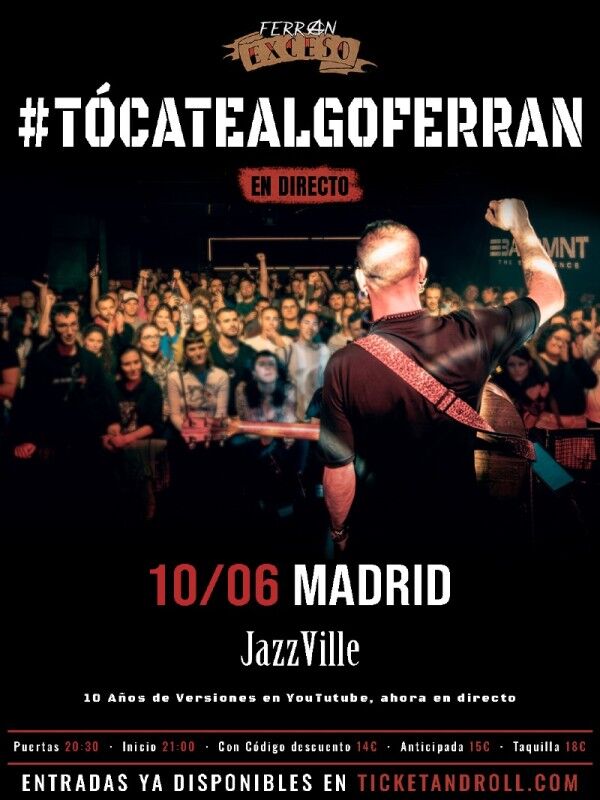 MADRID - #TócateAlgoFerran EN DIRECTO