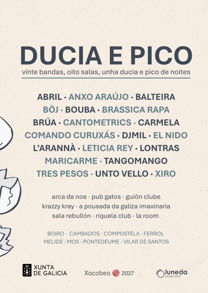 Concerto de BRÚA + BÖJ na Pousada da Galiza Imaxinaria _Ciclo Ducia e Pico 2027