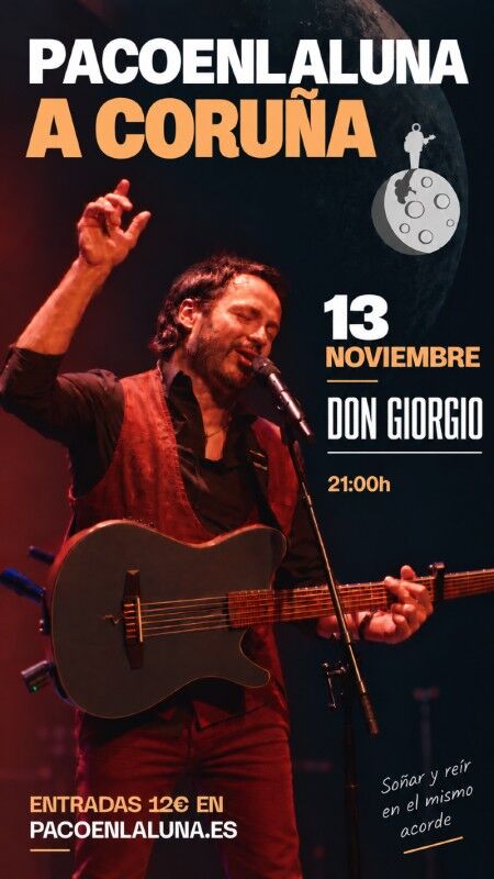 PACOENLALUNA en A CORUÑA en DON GIORGIO en Don Giorgio