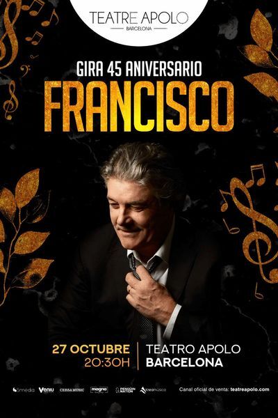 Francisco en Teatro Apolo de Barcelona
