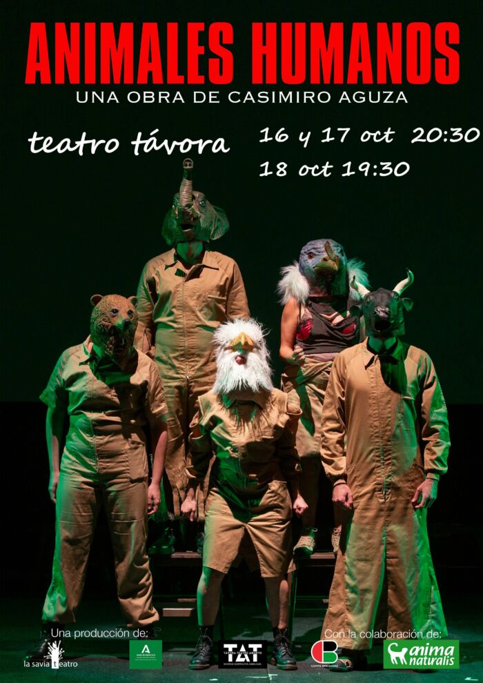 "ANIMALES HUMANOS" en TEATRO SALVADOR TAVORA (TEATRO TAVORA DE SEVILLA)
