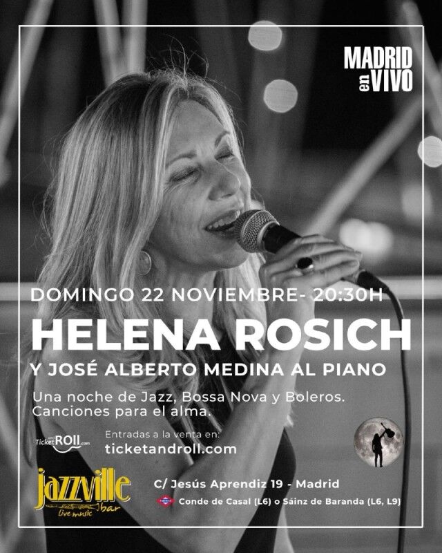 Helena Rosich en Jazzville en Sala Jazzville