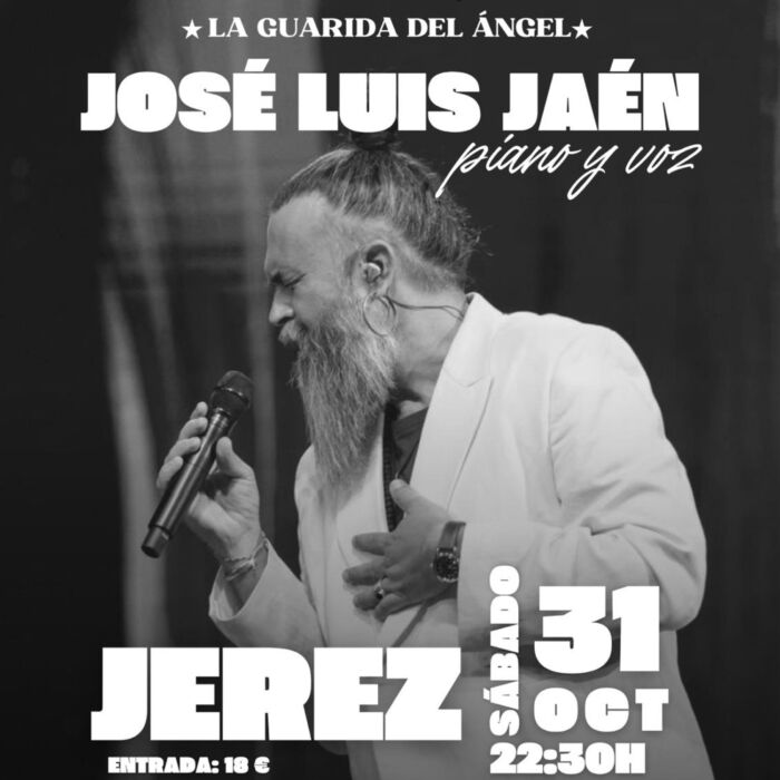JOSÉ LUIS JAÉN Piano y Voz en Asociación Cultural La Guarida del Ángel