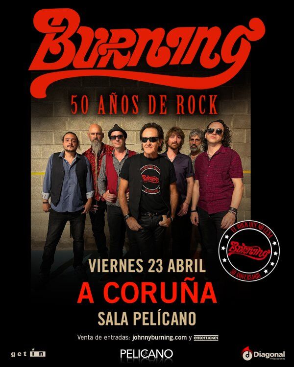 Burning — concierto en España