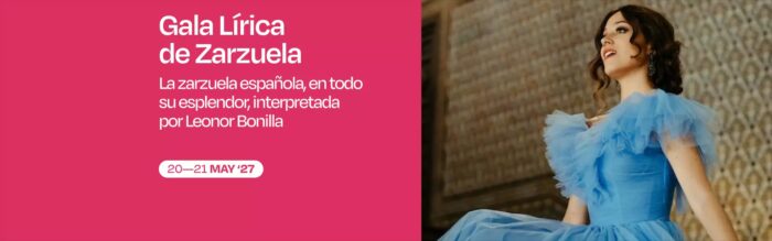 Gala Lírica de Zarzuela en Teatro Lope de Vega