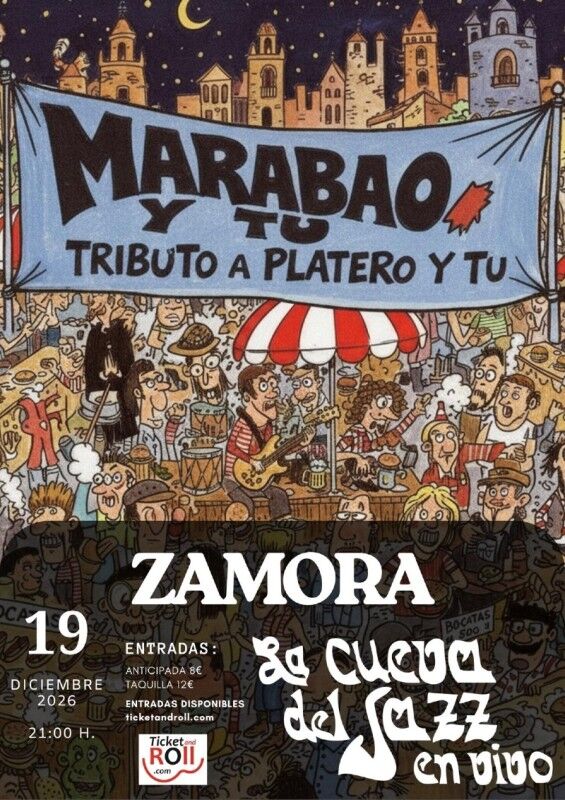 Concierto de Marabao y Tú en La Cueva del Jazz en Vivo