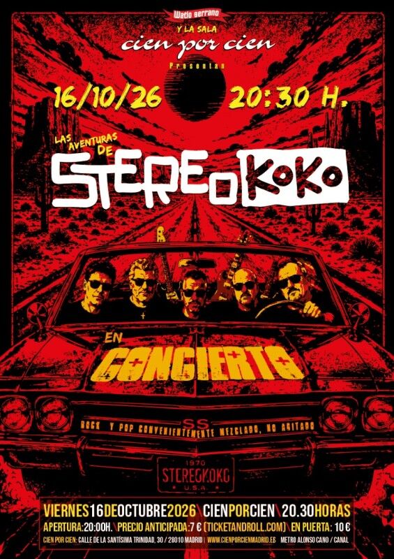Stereokoko en concierto!
