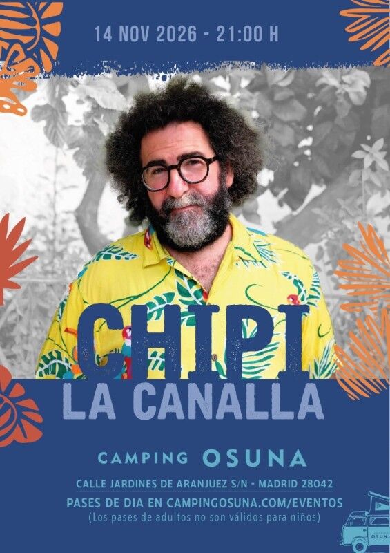 CHIPI LA CANALLA en Camping Osuna