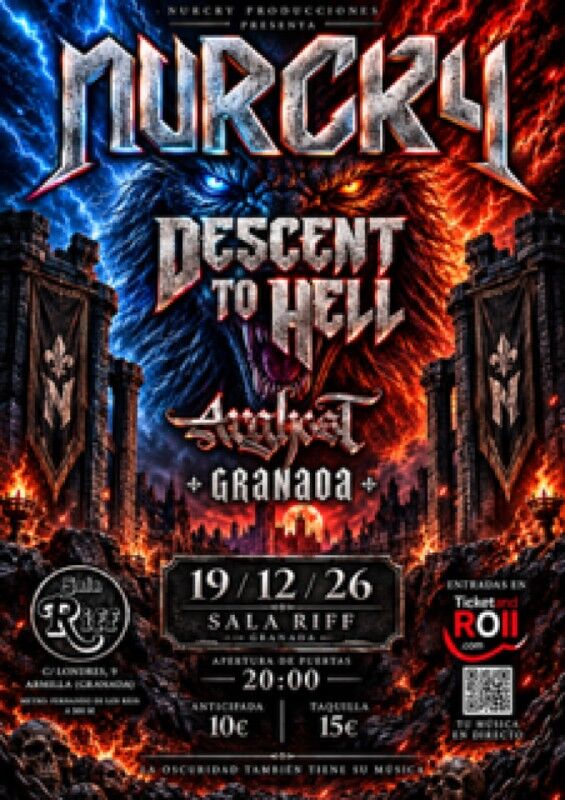 NURCRY + DESCENT TO HELL + ARGHOST