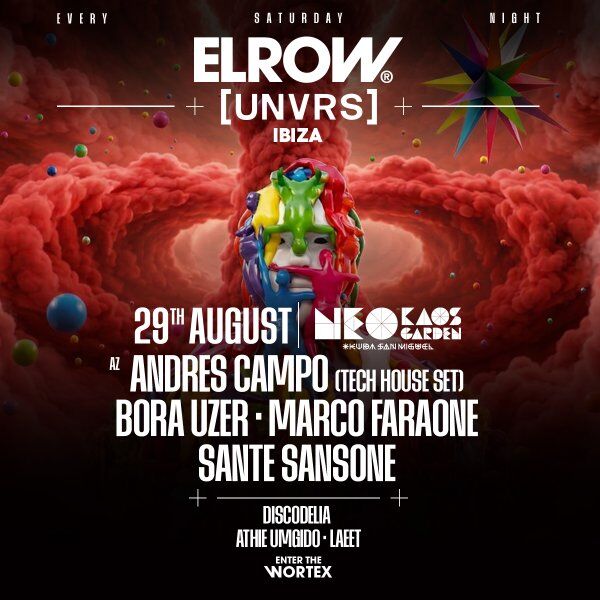 elrow Ibiza x [UNVRS]