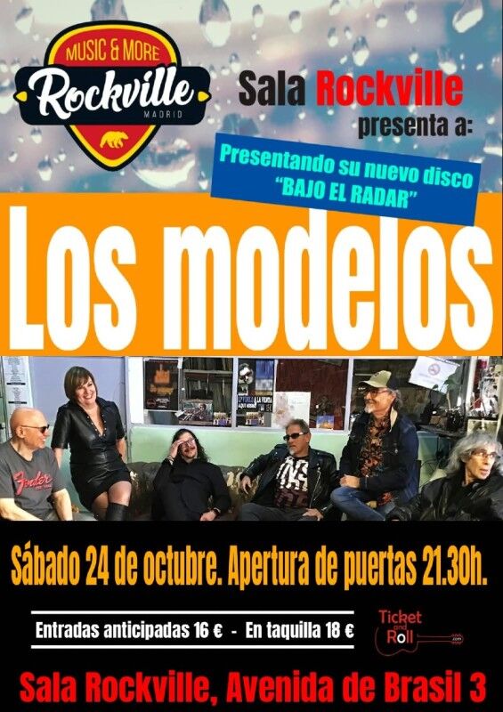 LOS MODELOS en Sala Rockville