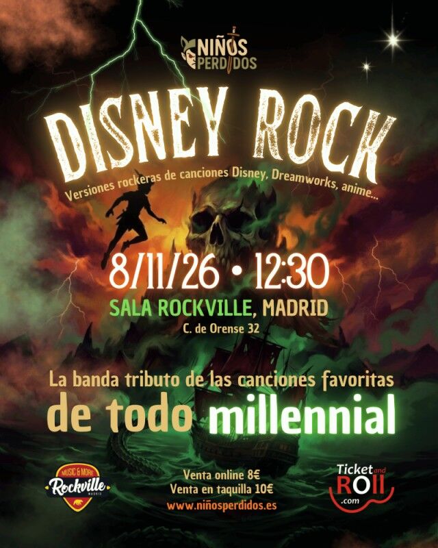 ROCK MILLENIAL con NIÑOS PERDIDOS