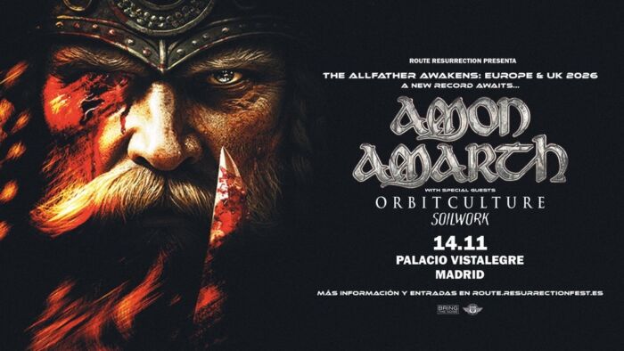 Amon Amarth en Palacio Vistalegre