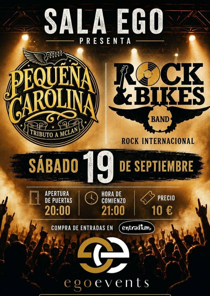PEQUEÑA CAROLINA + ROCK & BIKES