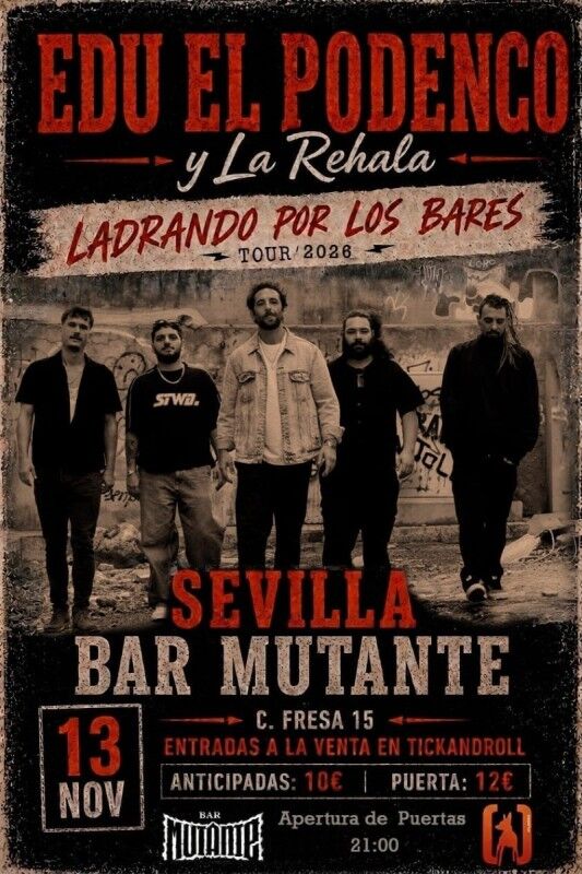 Edu el Podenco y la Rehala en Bar Mutante