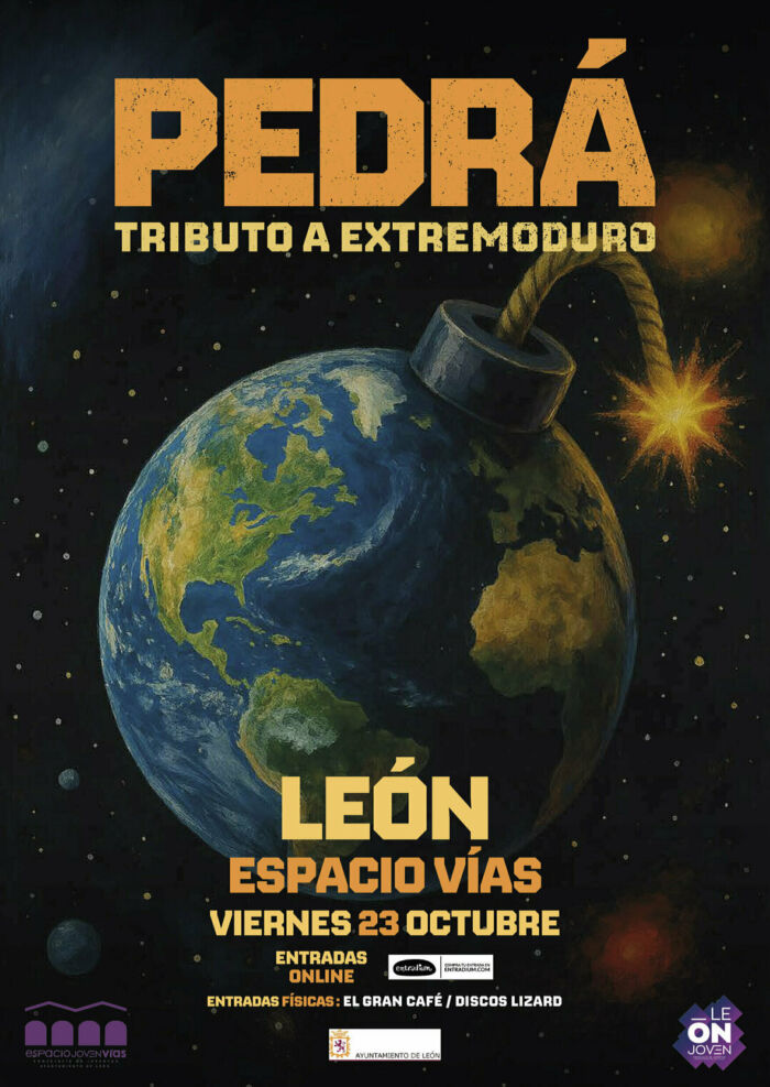Pedrá (Tributo a Extremoduro) en León en Espacio Vías