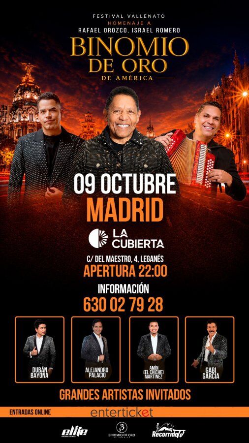 Madrid: el Binomio de Oro de América