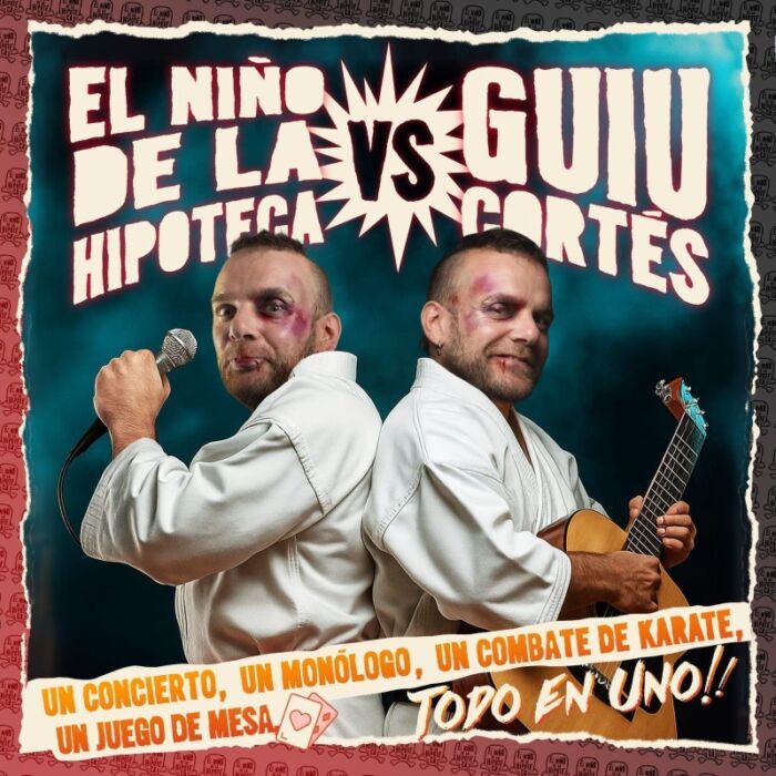 El Niño de la Hipoteca VS Guiu Cortés en Madrid en Sala Jazzville