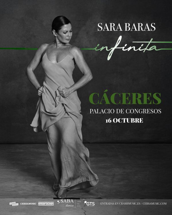 SARA BARAS - CÁCERES - PALACIO DE CONGRESOS - VIERNES 16 DE OCTUBRE