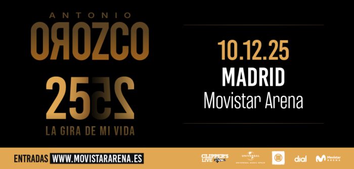 Antonio Orozco: Concierto en Movistar Arena en Movistar Arena