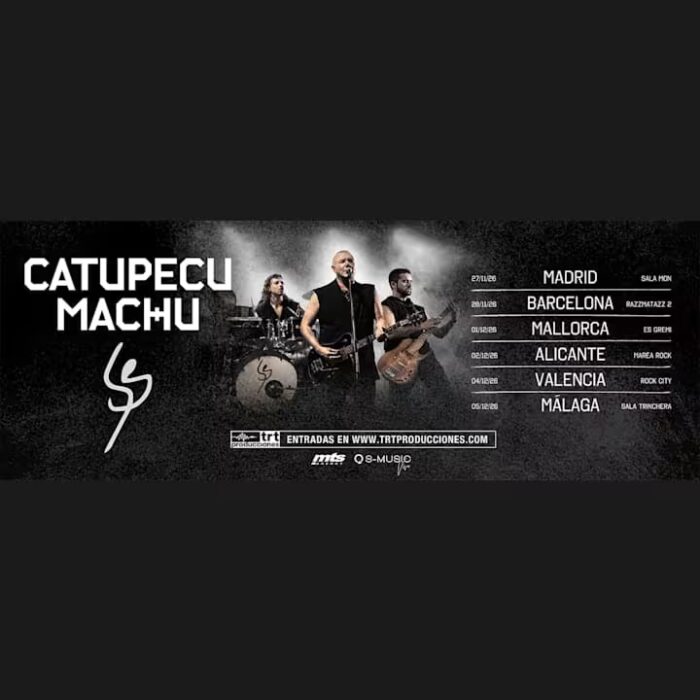 CATUPECU MACHU en VALENCIA (SALA ROCK CITY)