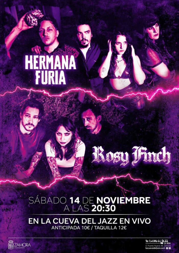Hermana Furia y Rosy Finch en La Cueva del Jazz