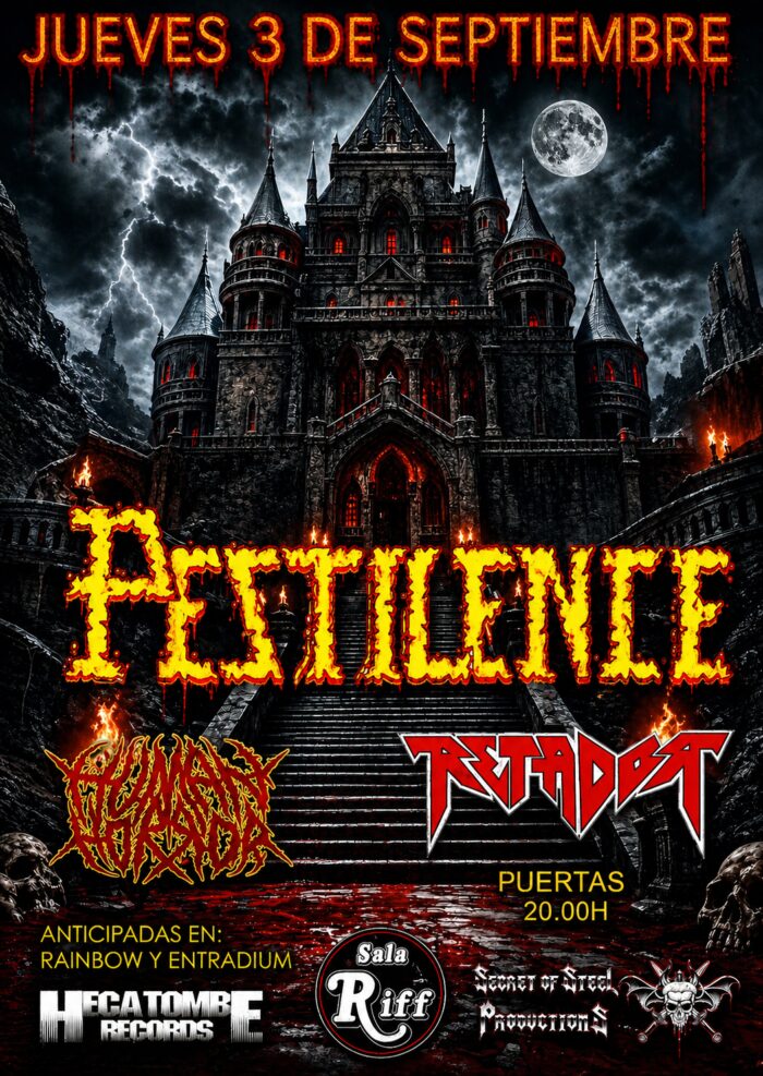 Pestilence+Retador+Human Horror