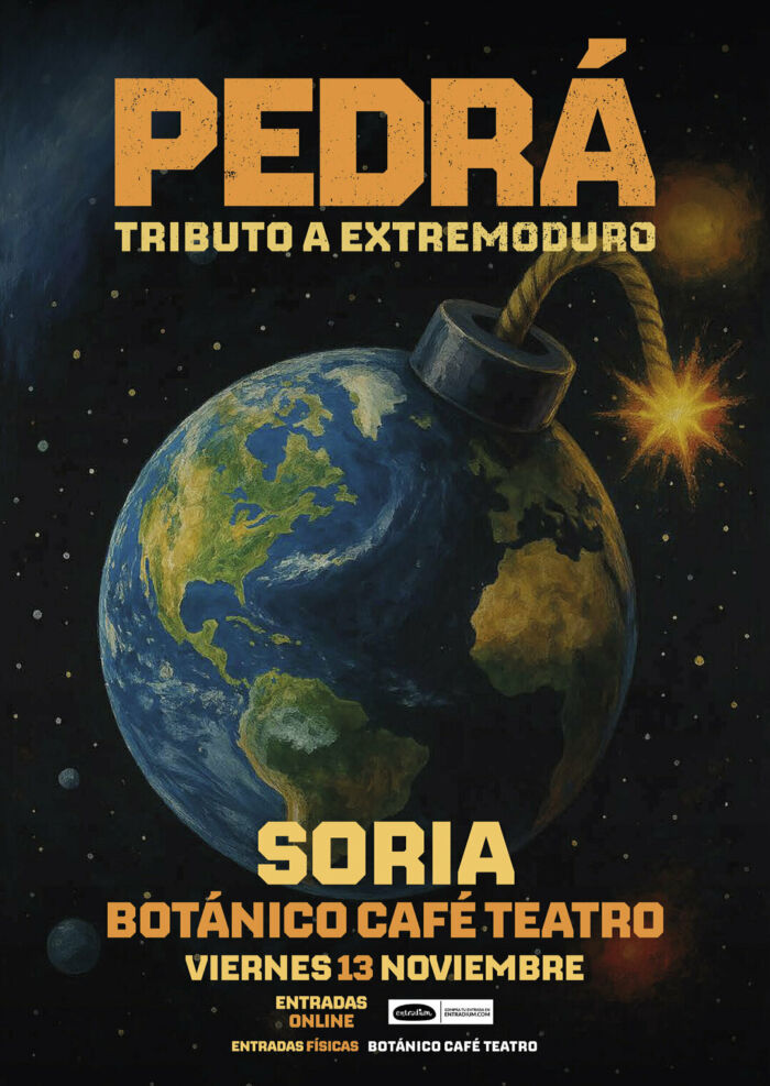 Pedrá (Tributo a Extremoduro) en Soria en Botánico Café Teatro