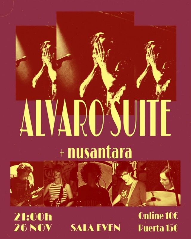 Alvaro Suite — concierto en España