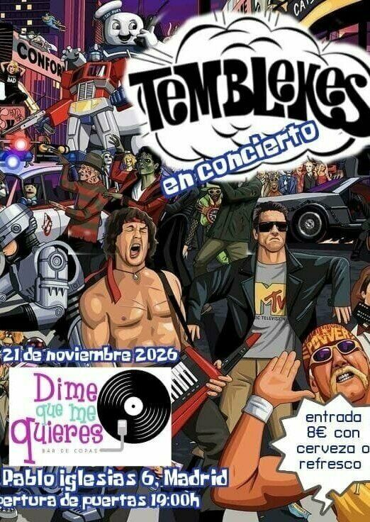 Temblekes en Dime que me quieres