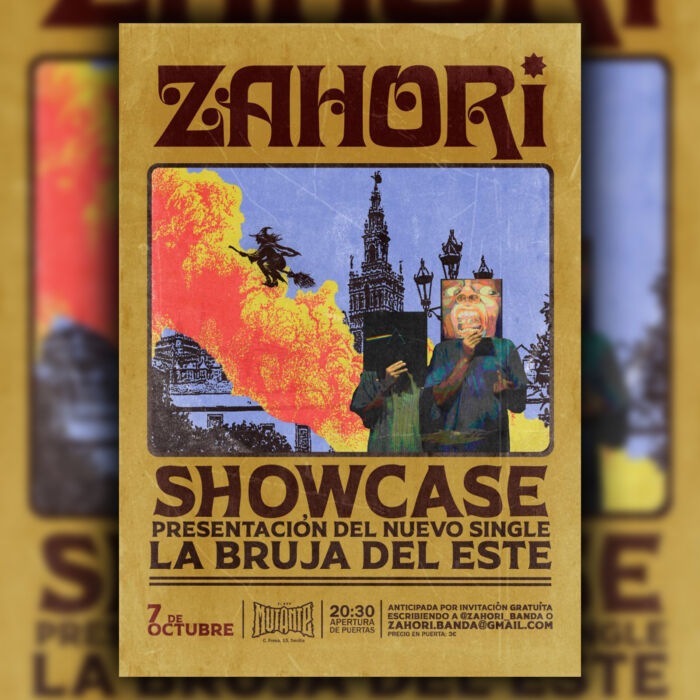 Zahori llega a Mutante para presentar en directo su nuevo single, "La Bruja del Este" en Bar Mutante