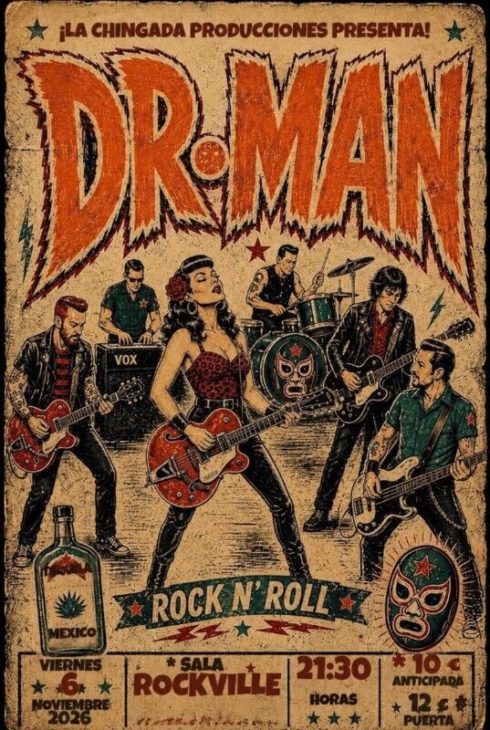 Dr. Man en Sala Rockville