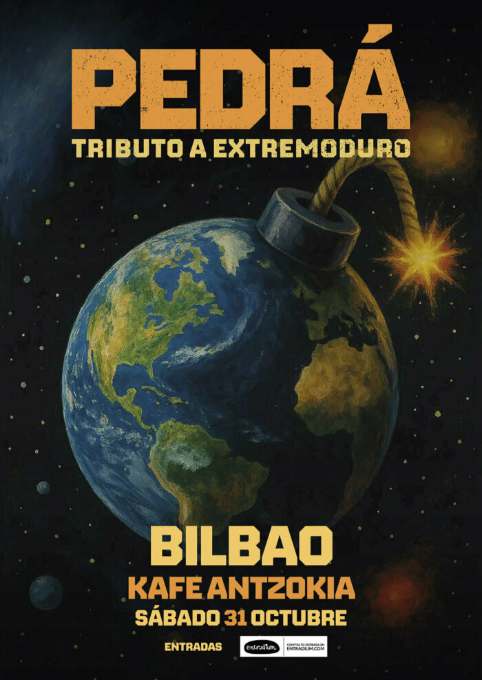 Pedrá (Tributo a Extremoduro) en Bilbao en Kafe Antzokia