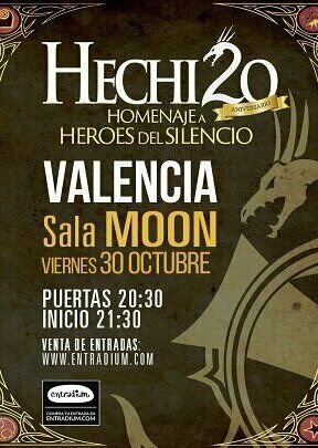 Hechizo, homenaje a Héroes del Silencio