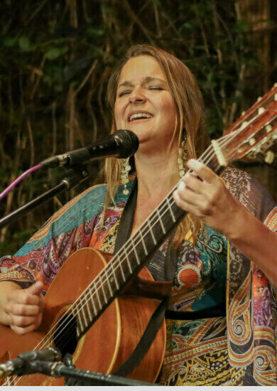 Luz María Carriquiry en Café de Alba en Café de Alba
