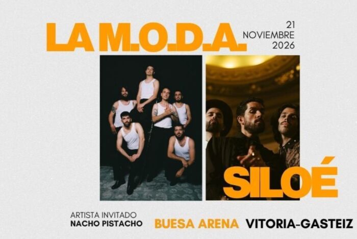 LA M.O.D.A. + SILOÉ en Pabellón Buesa Arena