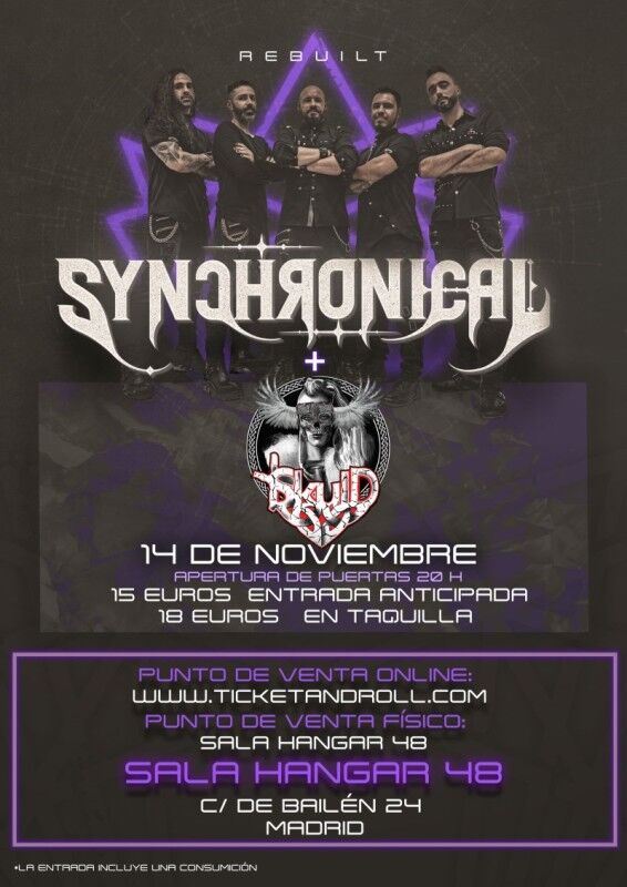 SYNCHRONICAL + SKÜLD en Hangar 48 en Hangar 48