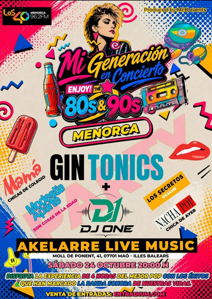 Mi Generación en Concierto – Menorca