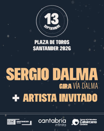 Sergio Dalma + Artista Invitado en LA PLAZA DE TOROS DE SANTANDER
