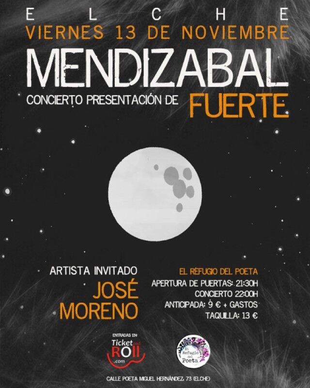 Mendizabal en Elche en El Refugio del Poeta
